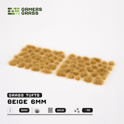 Beige 6mm - Wild Tufts By Gamers Grass