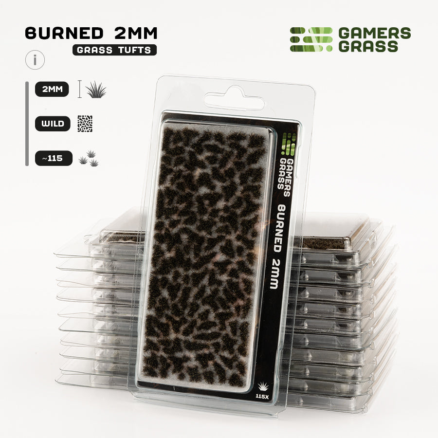 Burned Tufts 2mm - Wild Tufts By Gamers Grass