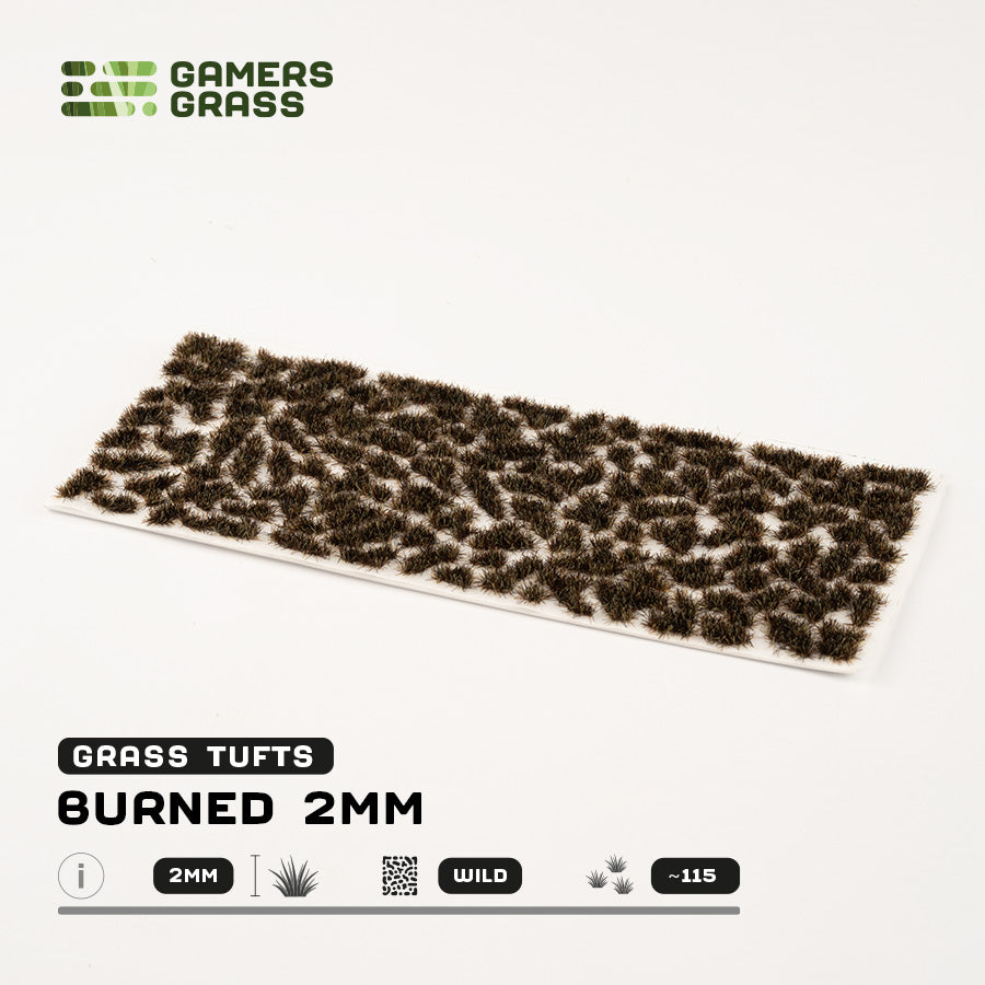 Burned Tufts 2mm - Wild Tufts By Gamers Grass