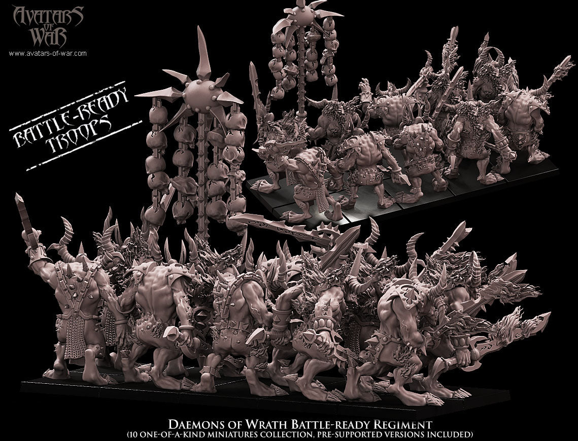 Demons of Wrath (Battle-Ready Regiment) by Avatars of War