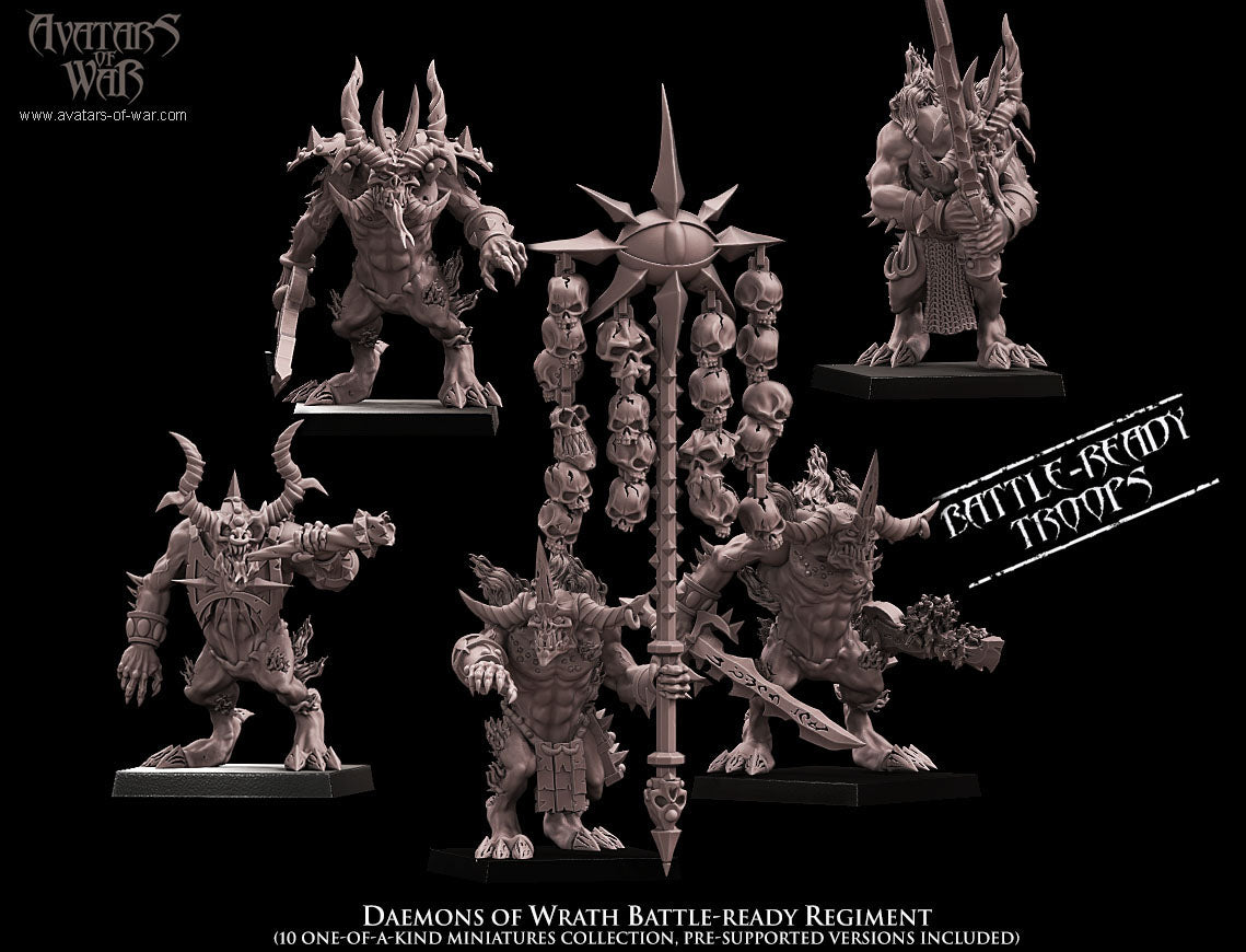 Demons of Wrath (Battle-Ready Regiment) by Avatars of War