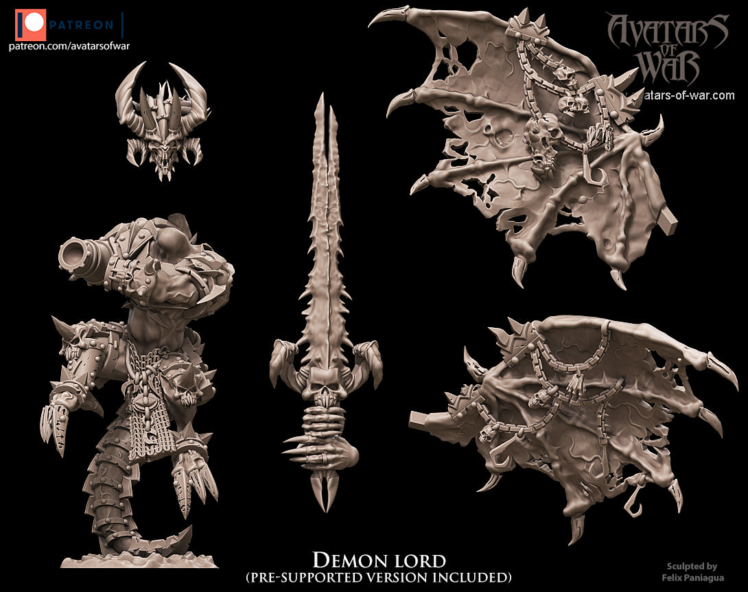 Demon Lord of Wrath by Avatars of War (Incomplete)