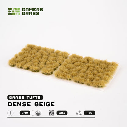 Dense Beige 6mm - Wild Tufts By Gamers Grass