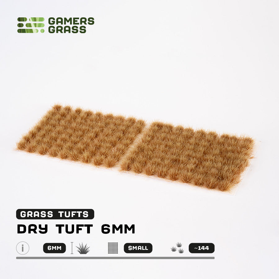 Dry 6mm - Small Tufts By Gamers Grass