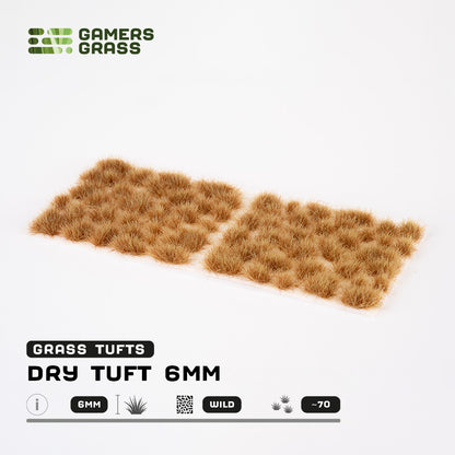 Dry 6mm - Wild Tufts By Gamers Grass