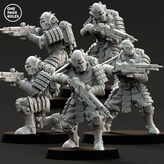 Warriors (Carbine) - Eternal Dynasty (5 Models)