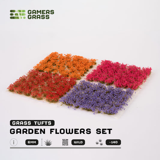 Garden Flowers Set - Wild Tufts By Gamers Grass