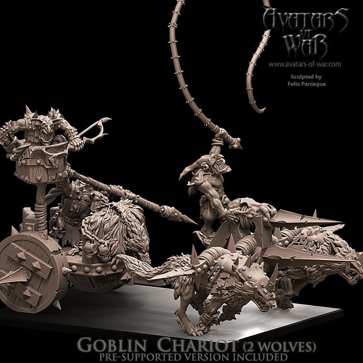 Goblin Chariot (2 Wolves and Spiked Prowl)