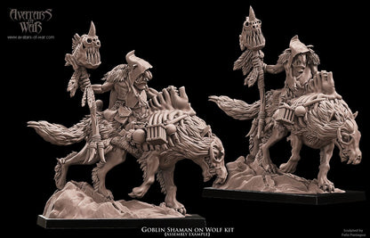 Goblin Shaman on Wolf by Avatars of War