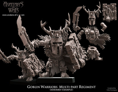 Goblin Warriors (Multi-Part Regiment) by Avatars of War