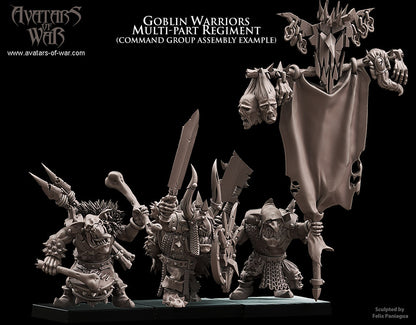 Goblin Warriors (Multi-Part Regiment) by Avatars of War