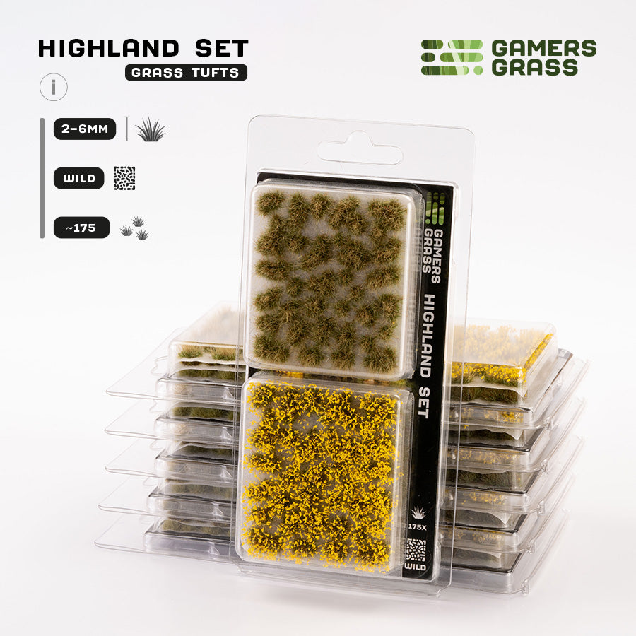 Highland Set - Wild Tufts By Gamers Grass