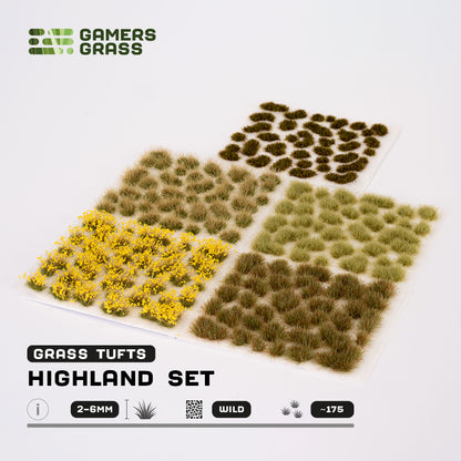 Highland Set - Wild Tufts By Gamers Grass