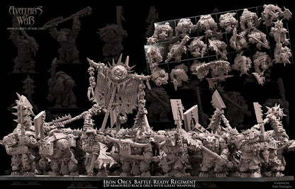 Iron Orcs (Battle-Ready Regiment) by Avatars of War