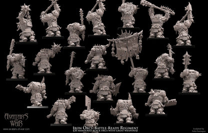 Iron Orcs (Battle-Ready Regiment) by Avatars of War