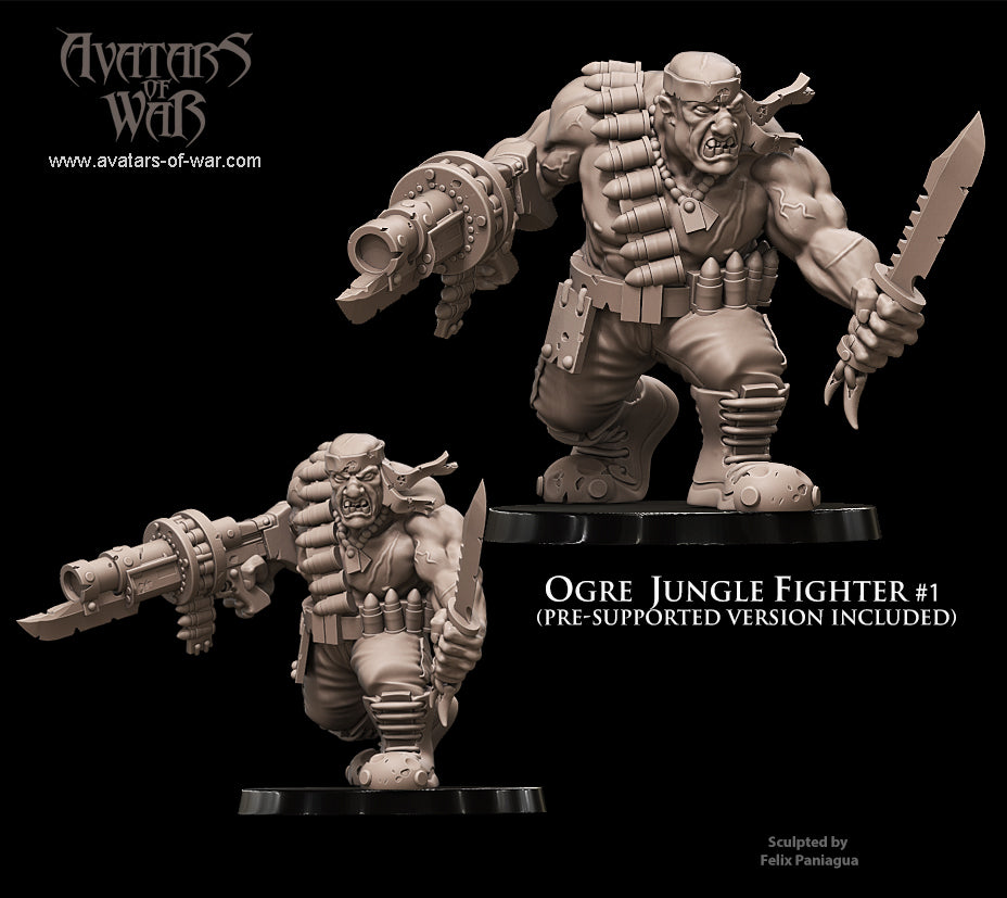 Ogre Jungle Fighters by Avatars of War