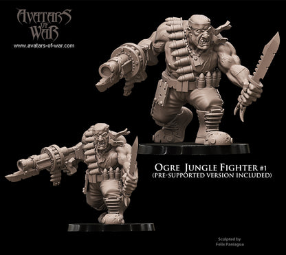 Ogre Jungle Fighters by Avatars of War