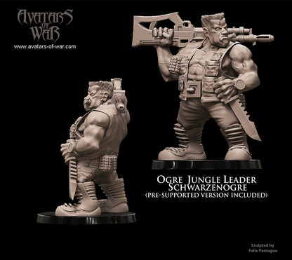 Ogre Jungle Fighters by Avatars of War