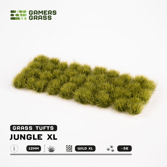 Jungle XL 12mm - Wild Tufts By Gamers Grass (Copy)