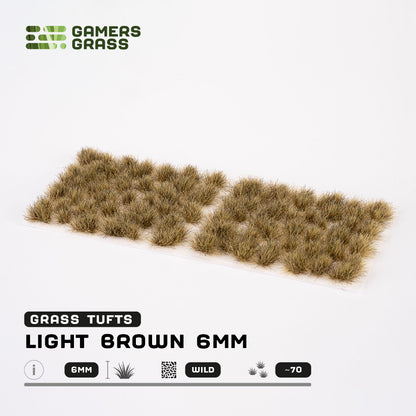 Light Brown 6mm - Wild Tufts By Gamers Grass