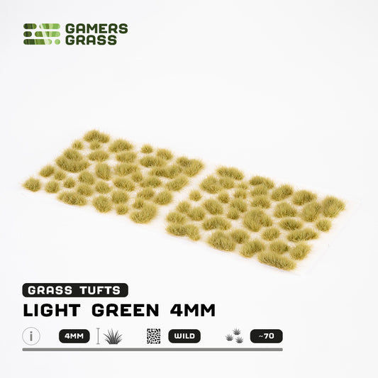 Light Green 4mm - Wild Tufts By Gamers Grass