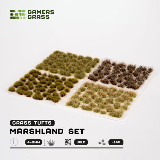 Marshland Set - Wild Tufts By Gamers Grass