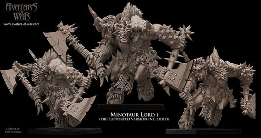 Minotaur Lord by Avatars of War