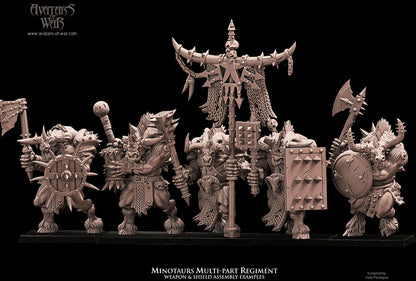 Minotaurs (Multi-Part Regiment) by Avatars of War