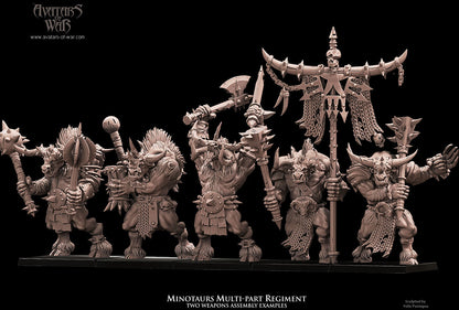 Minotaurs (Multi-Part Regiment) by Avatars of War