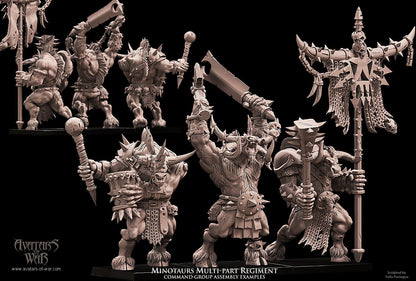 Minotaurs (Multi-Part Regiment) by Avatars of War