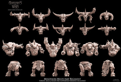 Minotaurs (Multi-Part Regiment) by Avatars of War