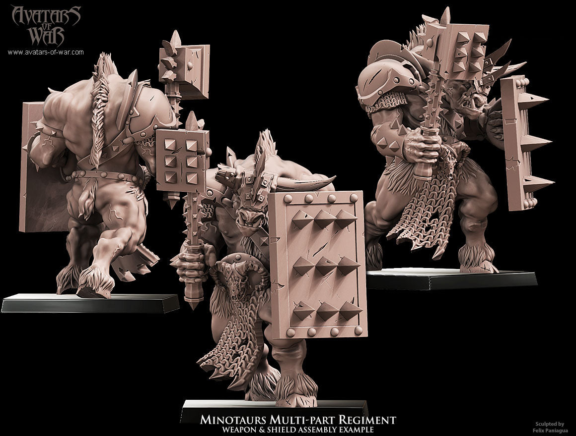 Minotaurs (Multi-Part Regiment) by Avatars of War