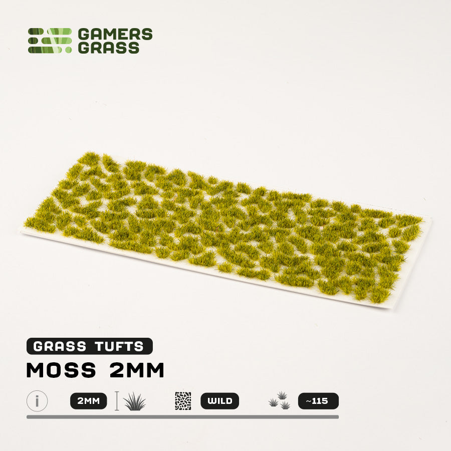 Moss 2mm - Wild Tufts By Gamers Grass