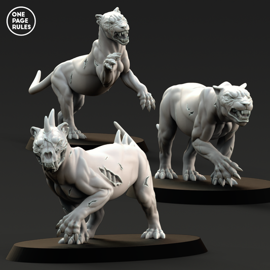 Hunting Beasts - Mummified Undead (3 Models)