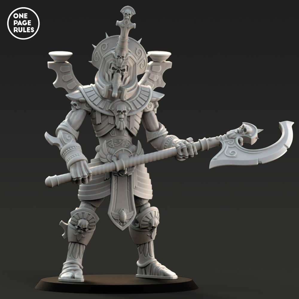 Giant God-Statue - Mummified Undead (1 Model)