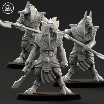 Guardian Statues (Great Weapon) - Mummified Undead (3 Models)