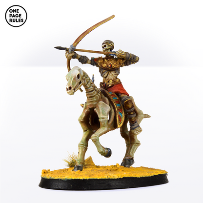 Skeleton Horsemen (Bow) - Mummified Undead (3 Models)