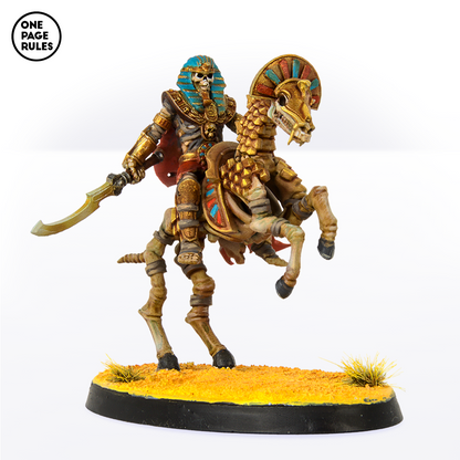 Royal Champion on Skeletal Steed (Monarch) [King] - Mummified Undead (1 Model)