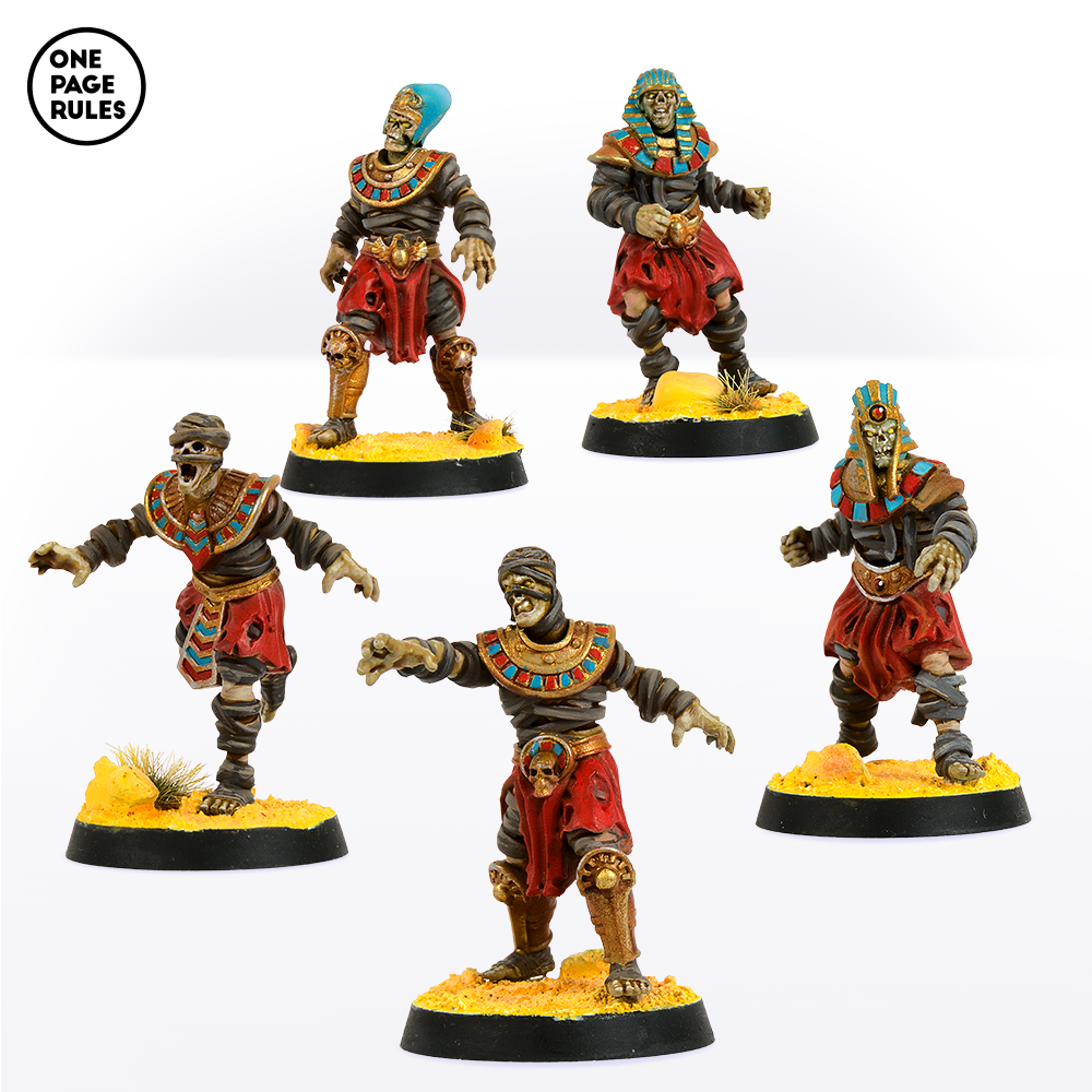 Mummies - Mummified Undead (5 Models)