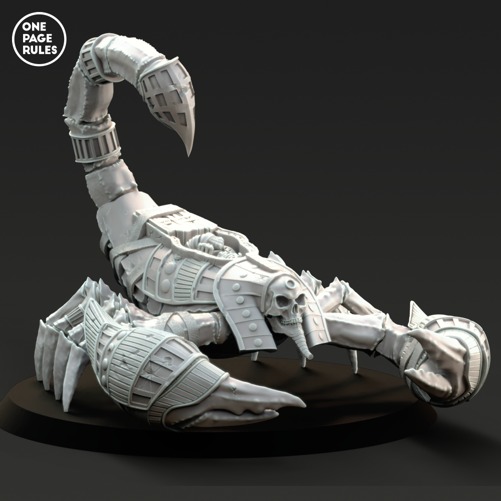 Great Scorpion - Mummified Undead (1 Model)