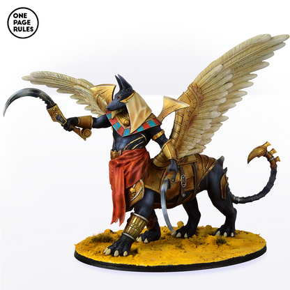 Sphinx Champion (Wings) - Mummified Undead (1 Model)