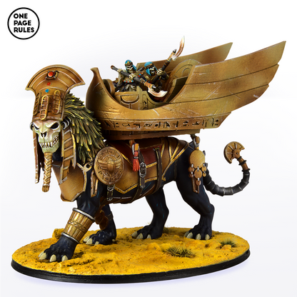 War Sphinx - Mummified Undead (1+3 Models)