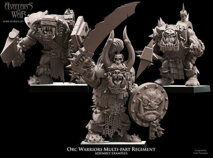 Orc Warriors (Multi-Part Regiment) by Avatars of War