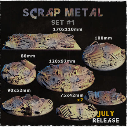 Scrap Metal Bases by Zabavka