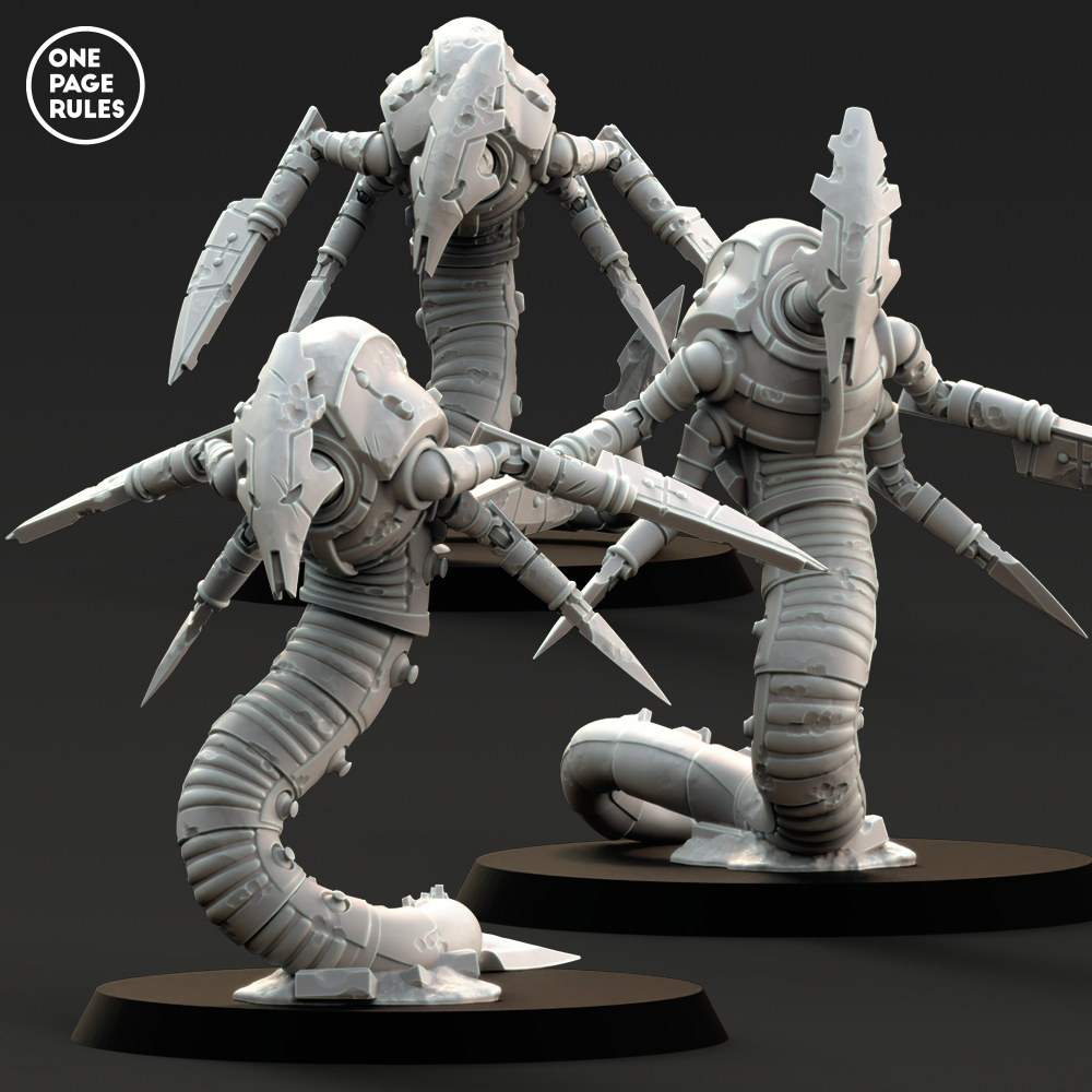 Robot Snakes - Robot Legions (3 Models)