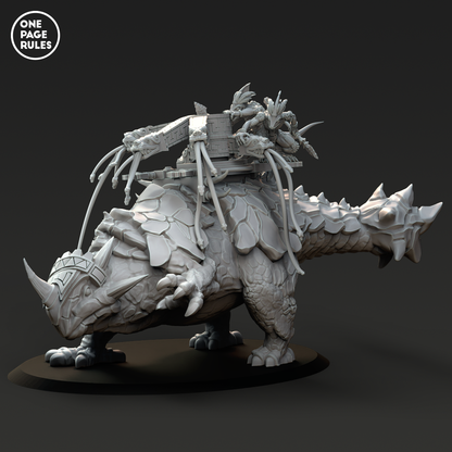 Ankylosaurus (Serpent Ark) - Saurians (1+3 Models)