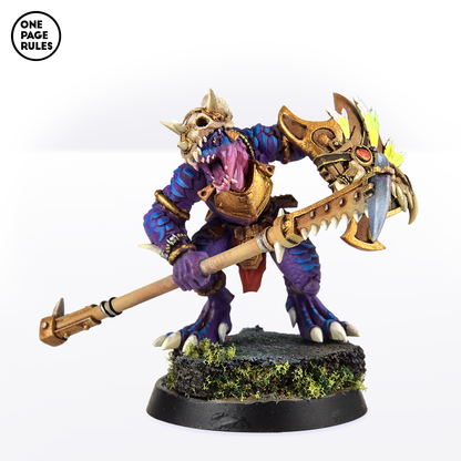 Saurian Guardians (Halberd) - Saurians (5 Models)