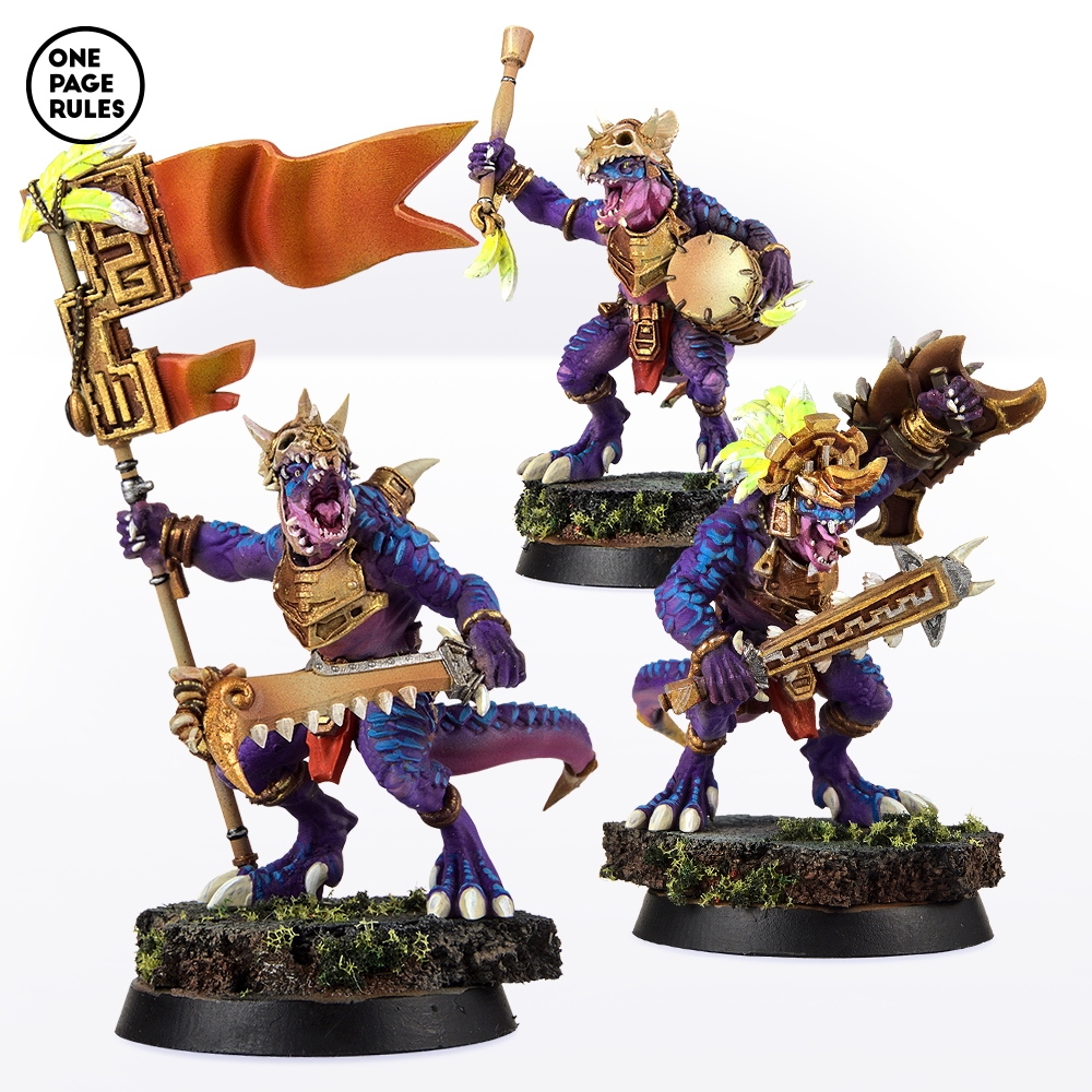 Saurian Guardians Command - Saurians (3 Models)