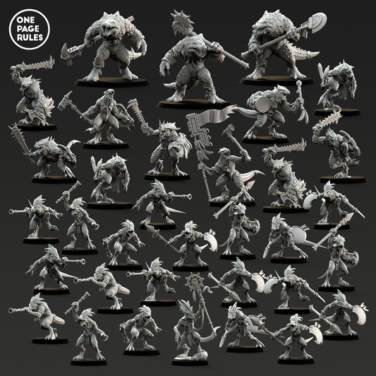 Saurian Army Starter (34 Models)