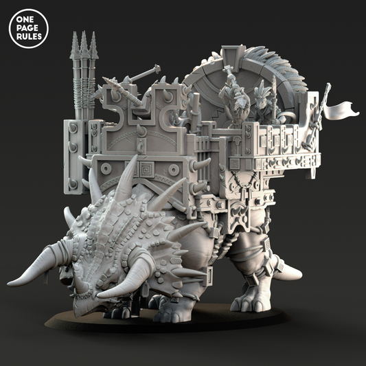 Triceratops (Bolt Thrower) - Saurians (1+4 Models)